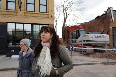 TWO WHEELS BAKERY COLLAPSE DEMOLITION
