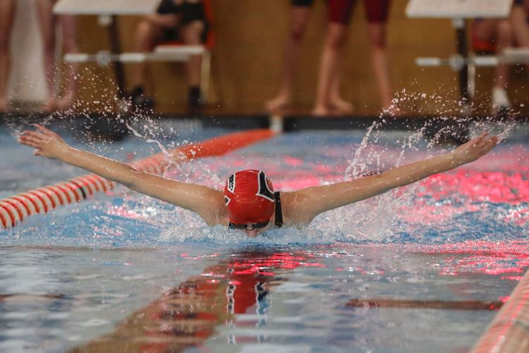 Region Swim at Va High