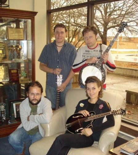 Bluegrass band from Russia