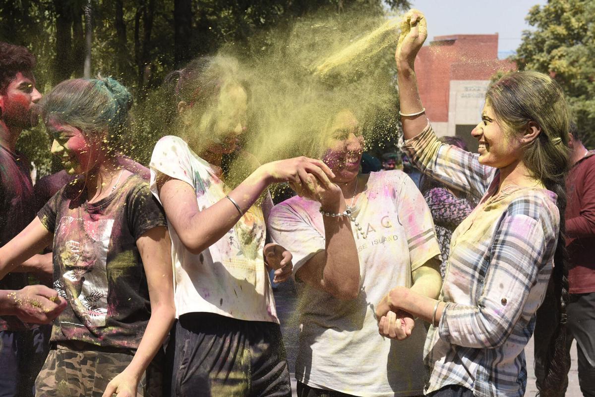 Holi is a celebration of love, color and spring