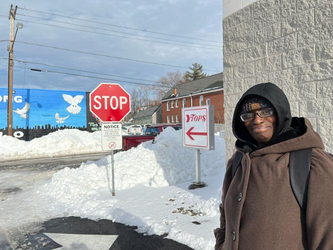 Patrice Cameron came to shop at Tops on Wednesday