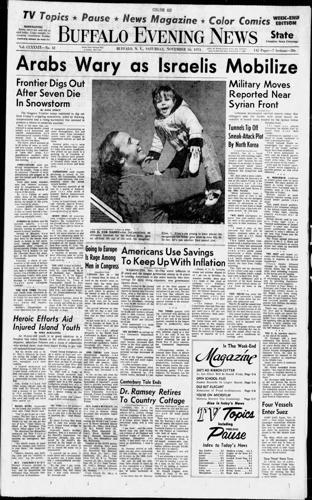 Buffalo Evening News Nov. 16, 1974