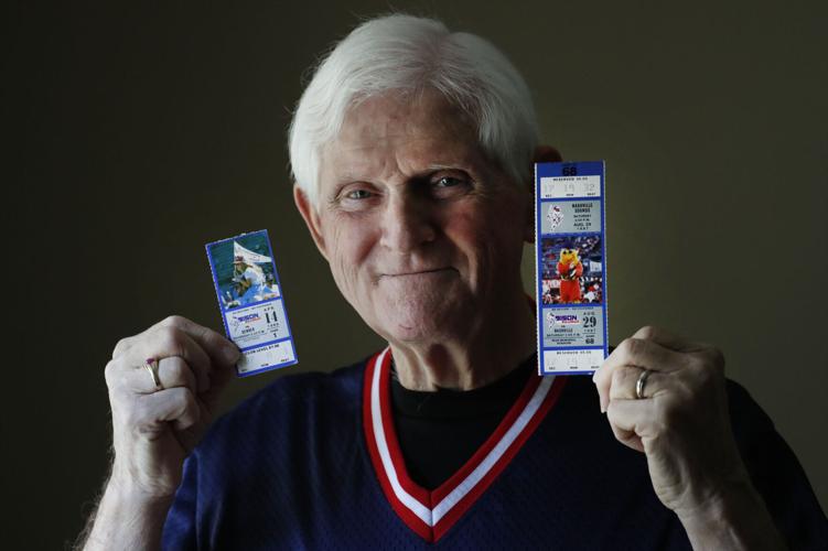 John Gangloff baseball fan