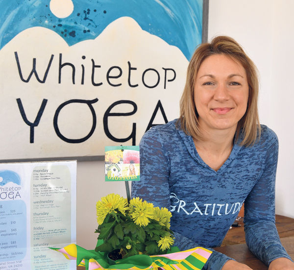 Yoga business aims to give back