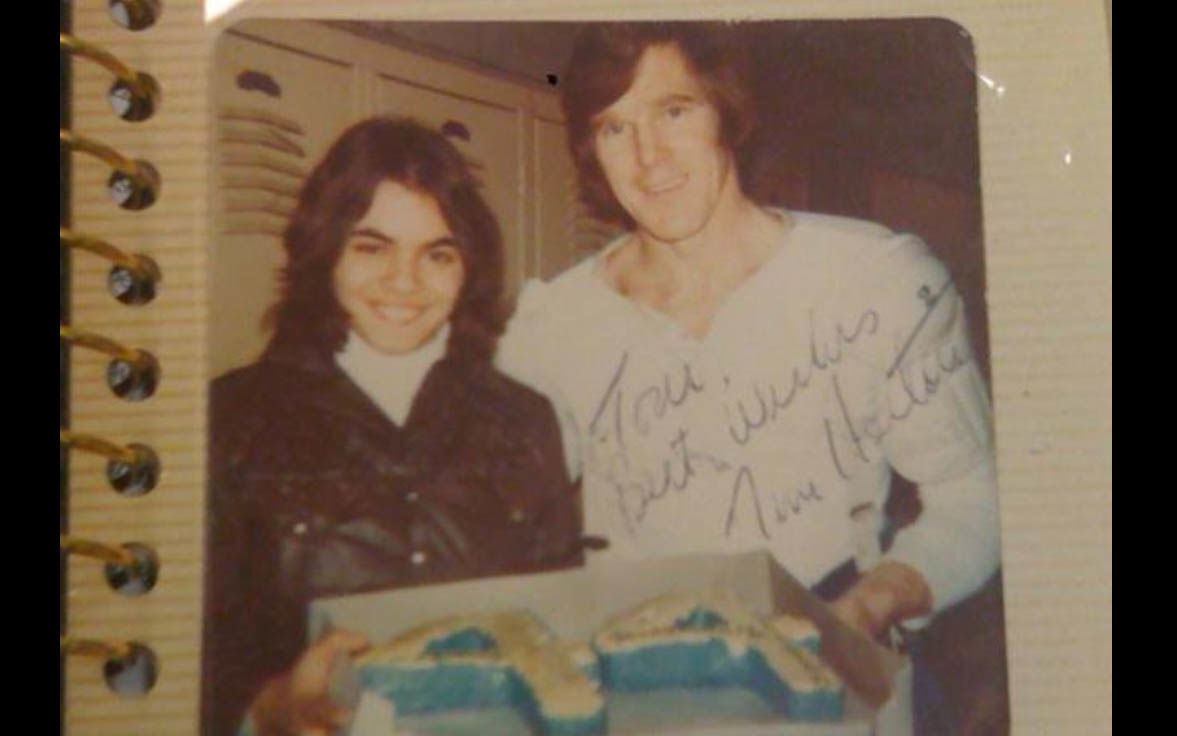 Sabres fans Toni and Tim Horton