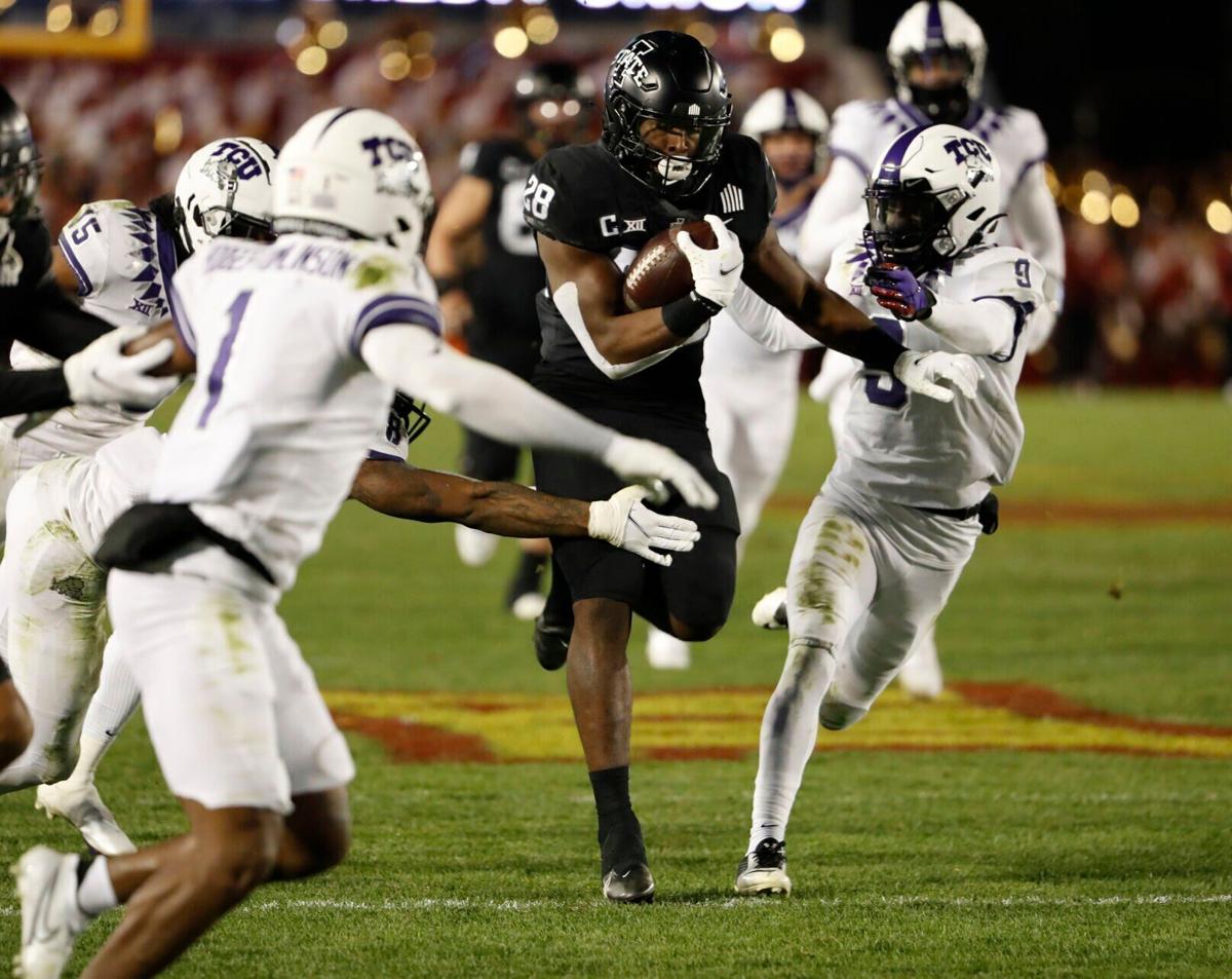 1. Breece Hall (Jr., Iowa State, 5-foot-11, 217 pounds) (copy)