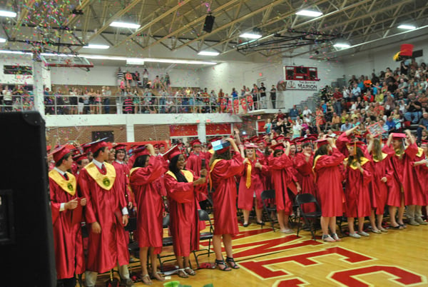 Marion Senior High graduates 141 Friday night