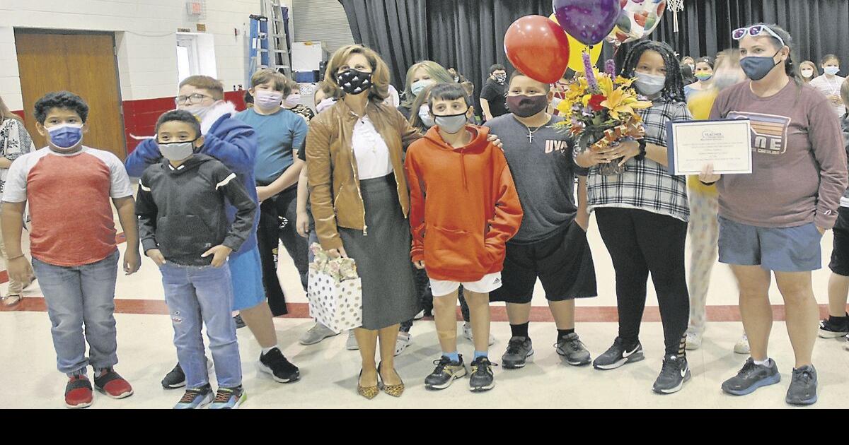 Virginia first lady visits Atkins Elementary to announce Region 7