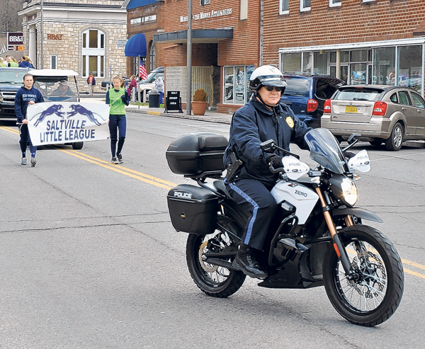 smyths ride on police bike