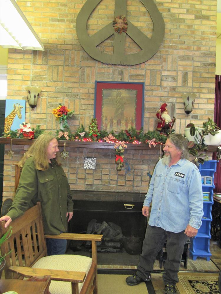 Former Glade Spring Library converted to couple's home