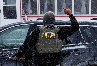 FILE PHOTO: Immigration raid in Minneapolis