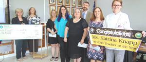 Culinary arts teacher receives top award