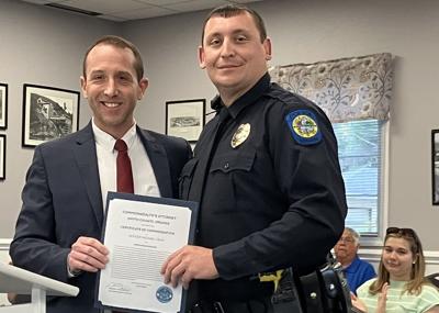 Officer Davis honored