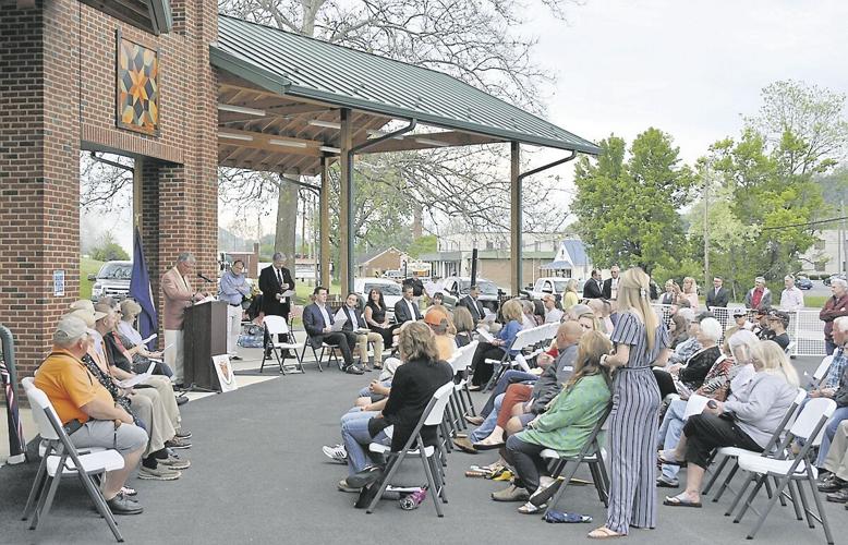 Chilhowie dedicates farmers market and park in memory of Walker, Dowell