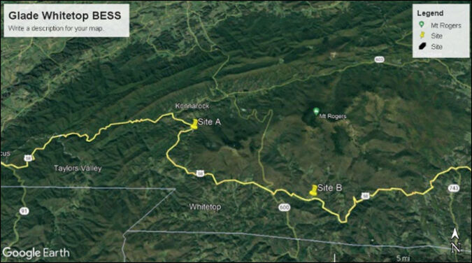 BESS map
