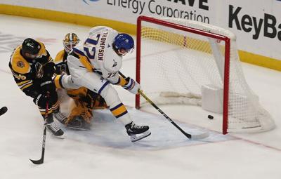 Sabres vs. the Boston Bruins