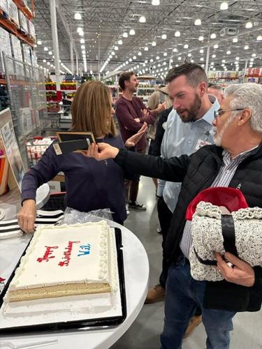 Wil Cid's wife Vivian threw him a surprise birthday party at Costco.