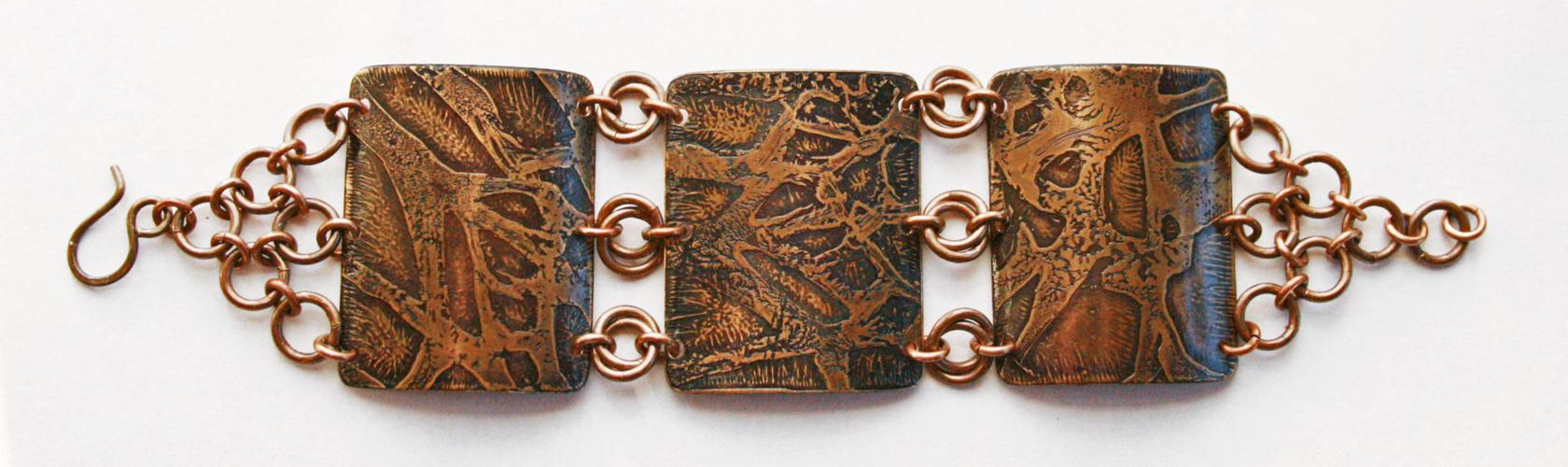 Hand-Etched Bracelet