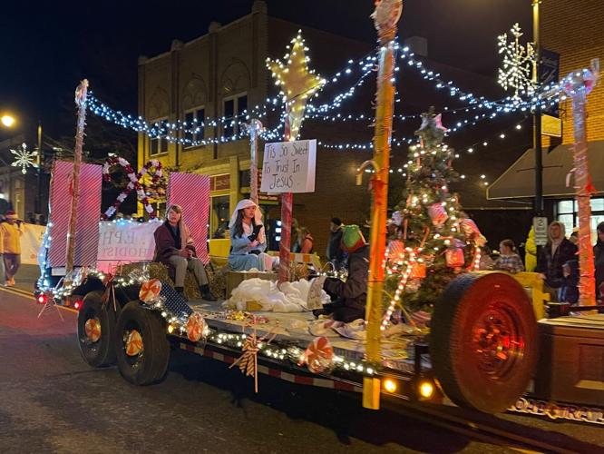 Scenes from the Wytheville Christmas Parade