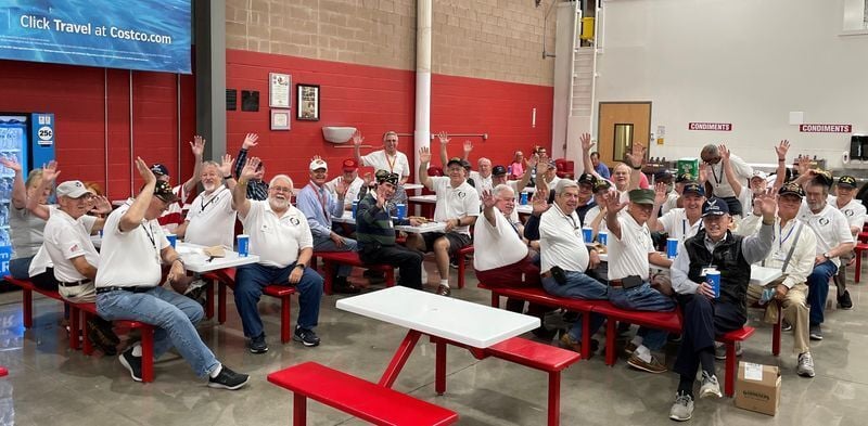 The Middle Tennessee Veterans Support Group meeting at Costco.