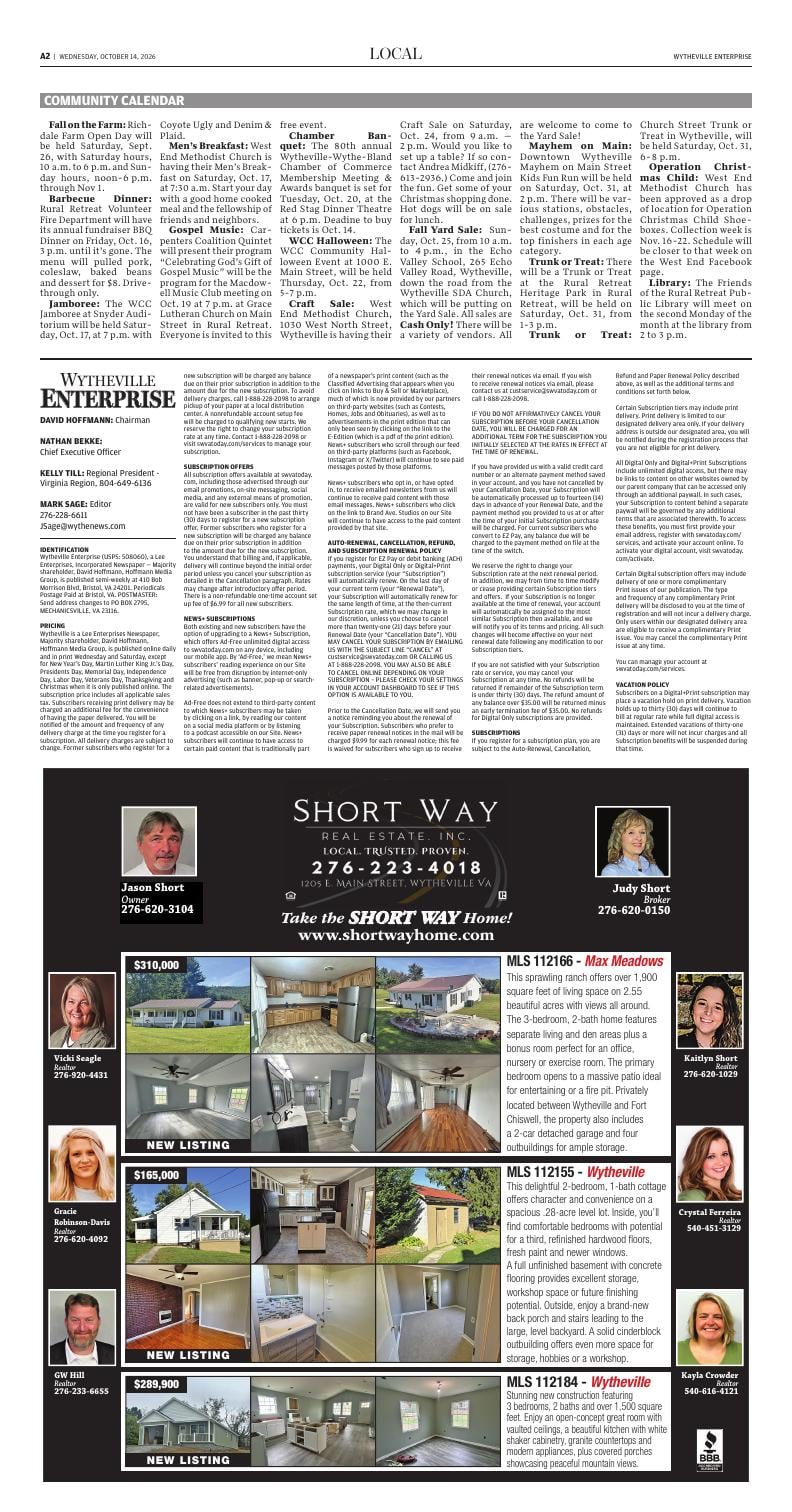 Page A2