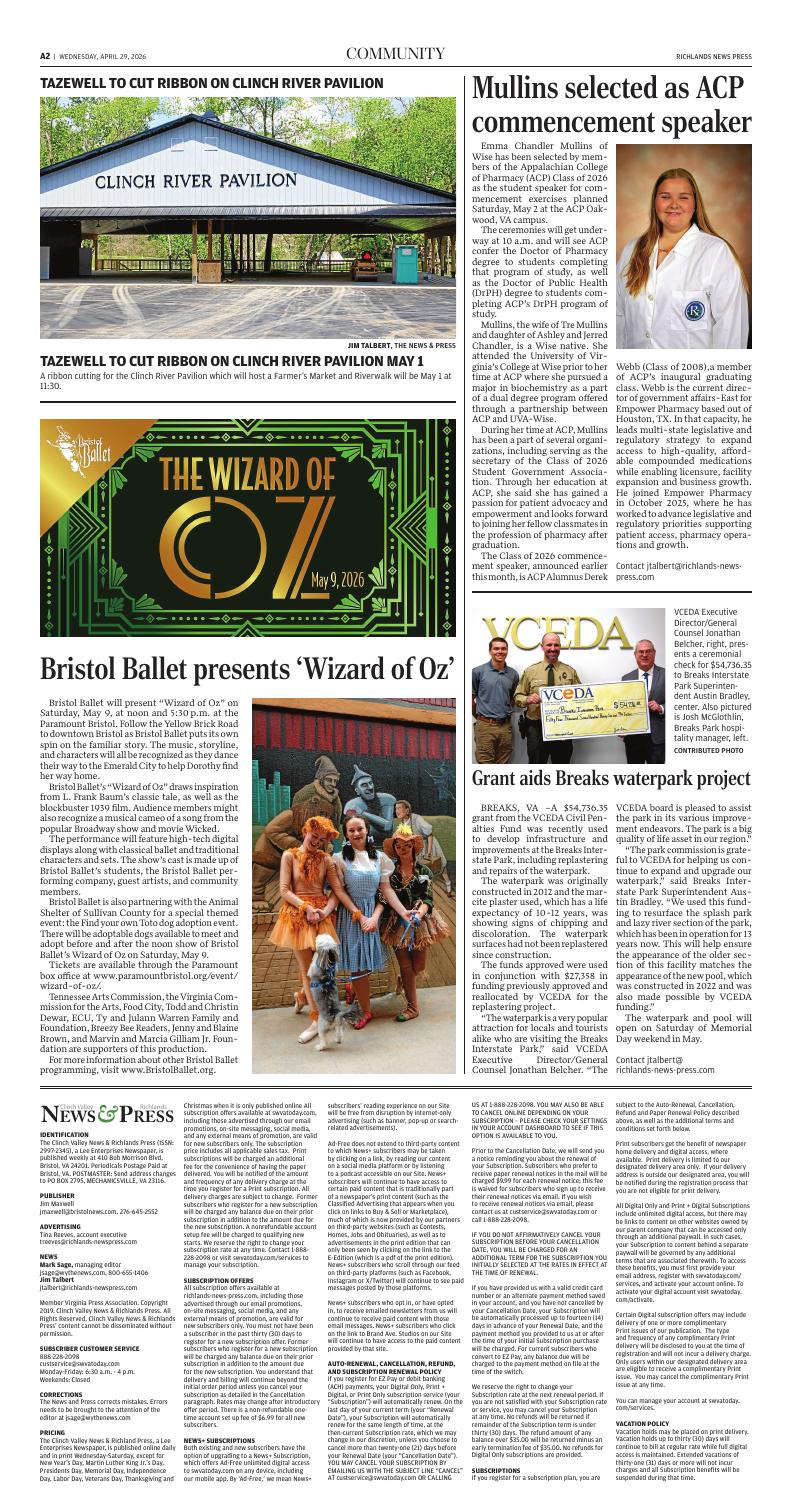 Page A2