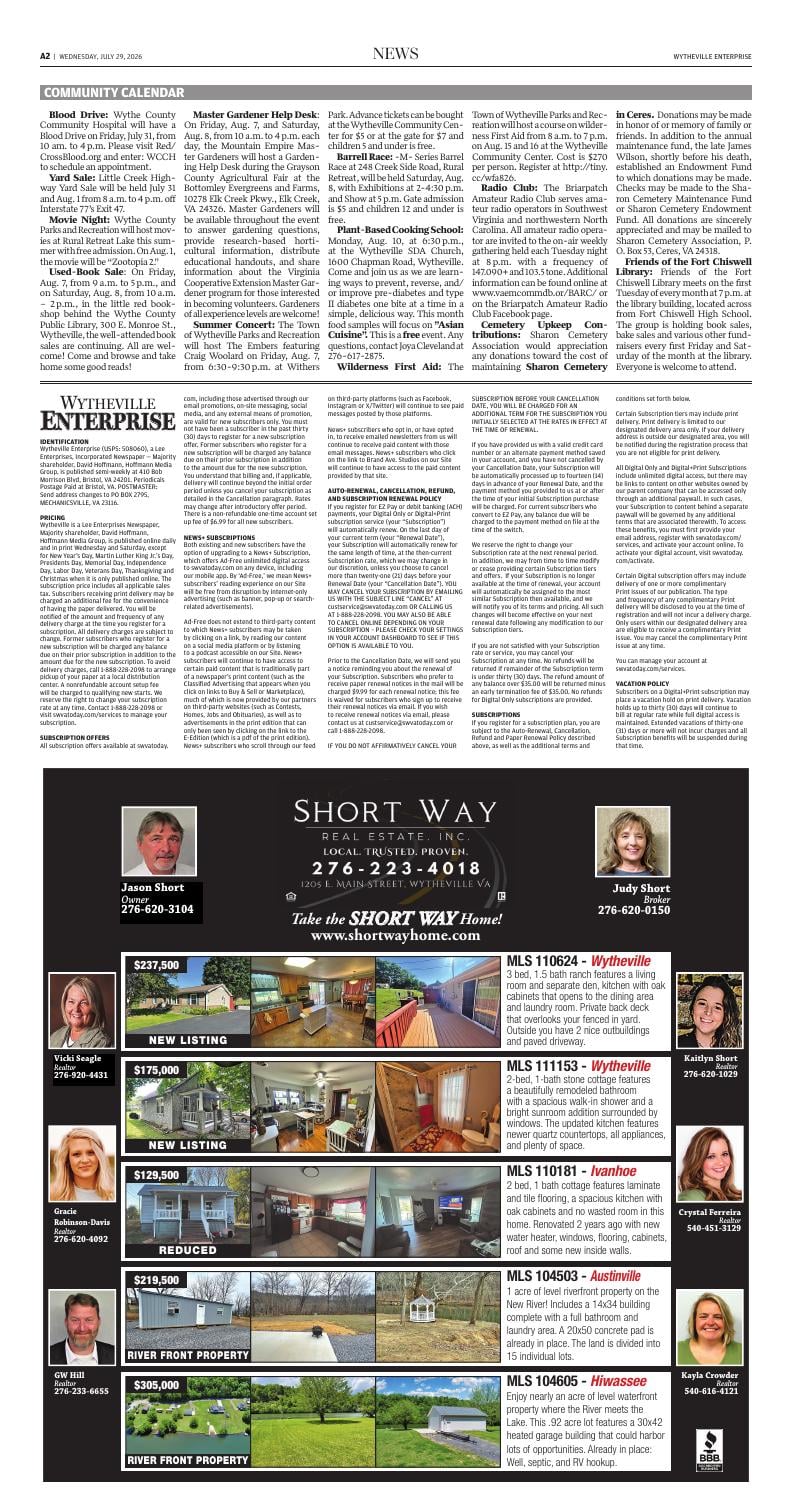 Page A2