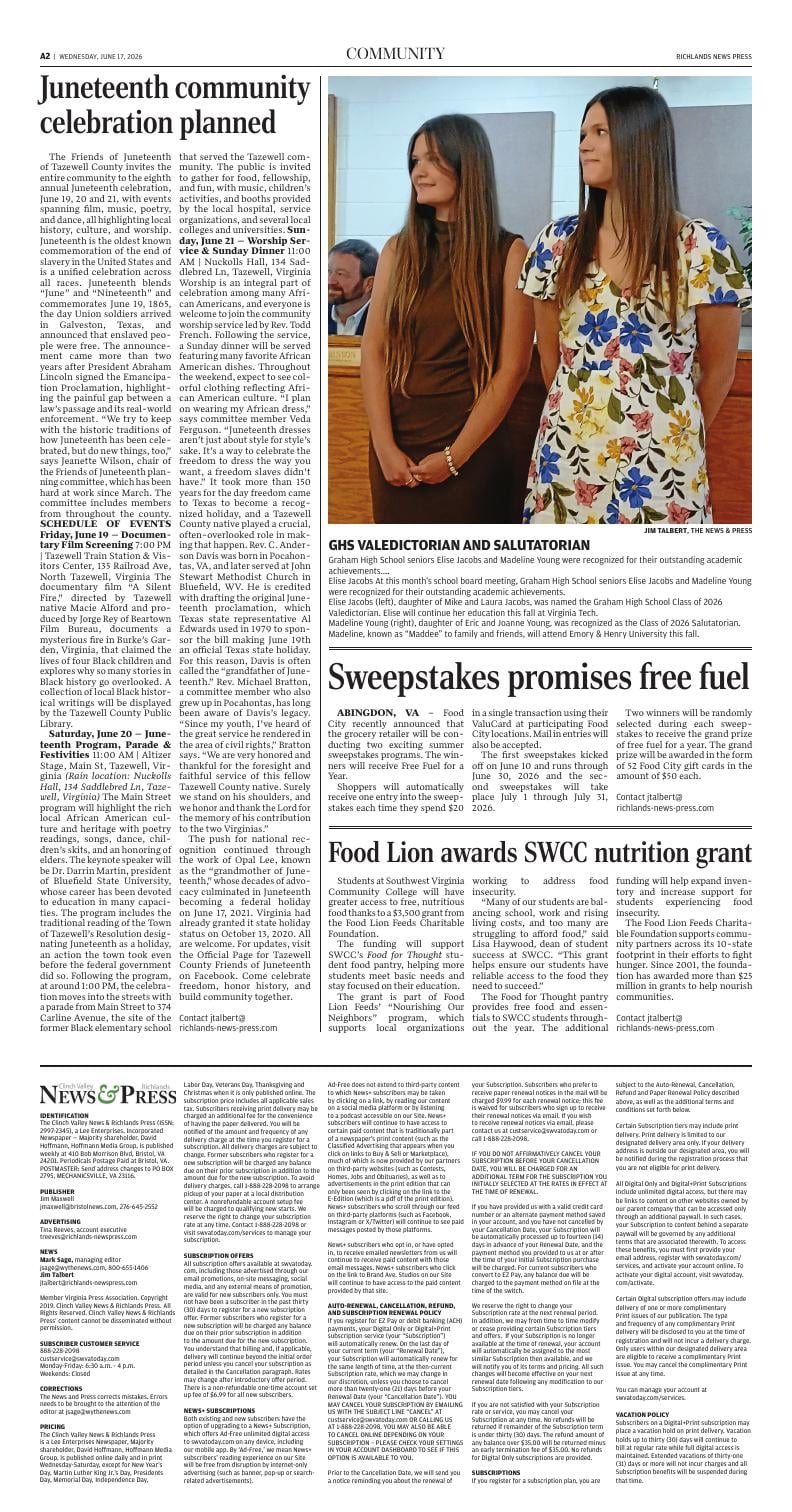 Page A2