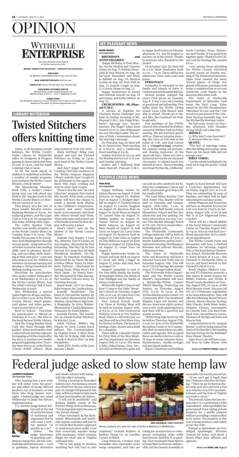 Page A6
