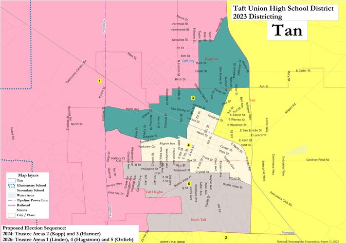 TUHSD decides on map for new district elections News