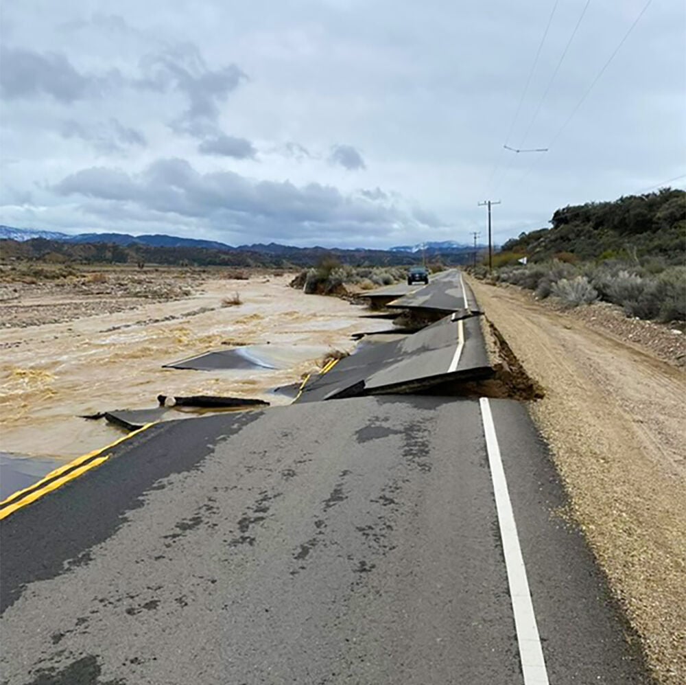 Higway 166 closed by flooding News taftmidwaydriller