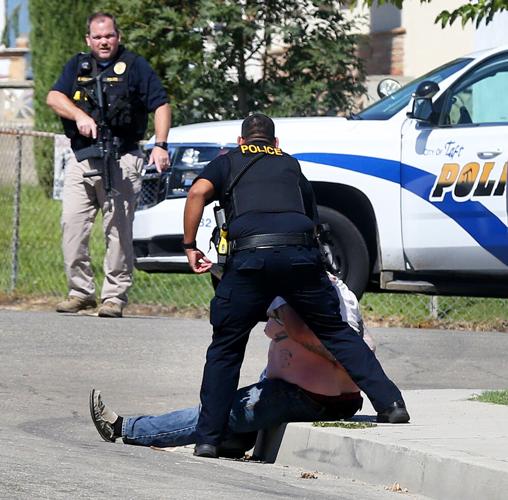 Two detained after reports of shooting from house News