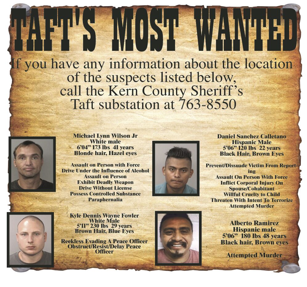 Taft's Most Wanted | News | taftmidwaydriller.com