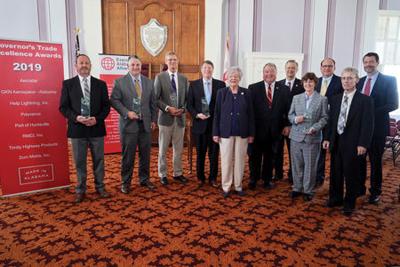 Ivey honors Tallassee’s GKN Aerospace for trade excellence