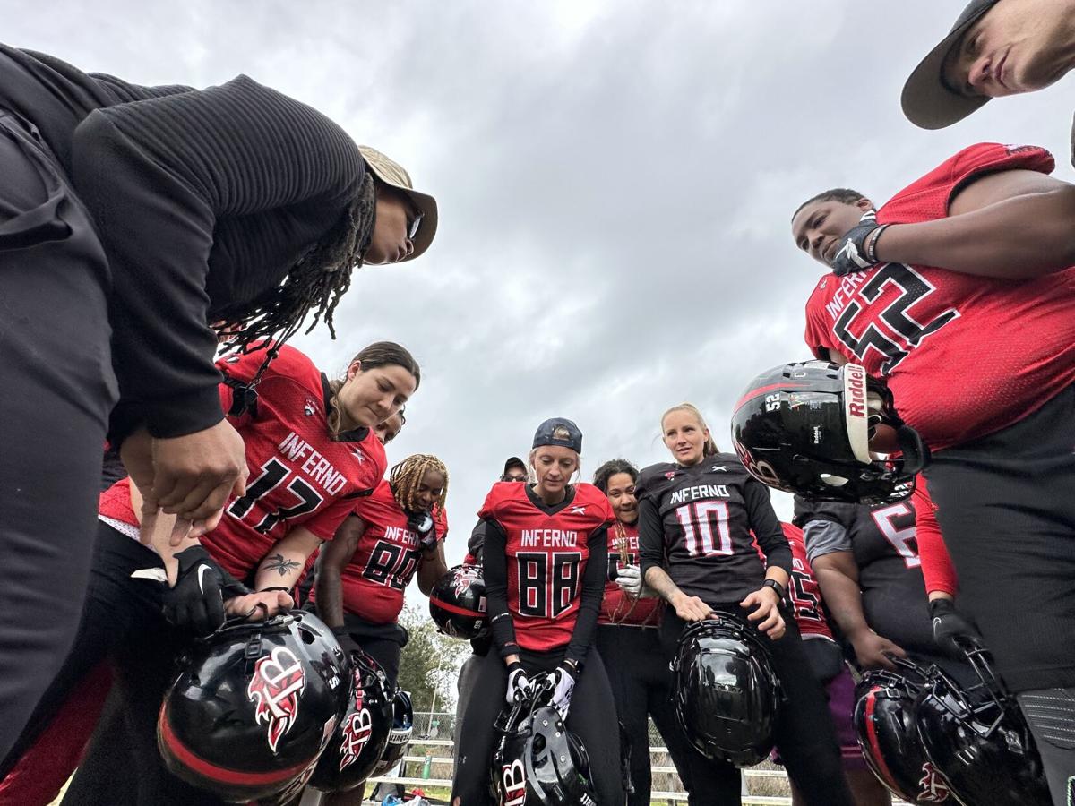 Women's tackle football team could bring another title to Tampa Bay 