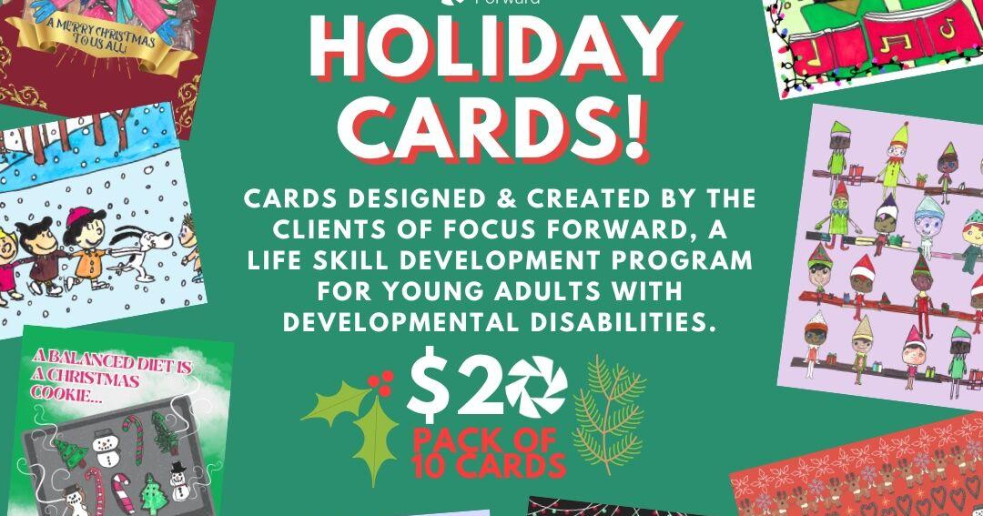 Special needs artists produce handcrafted holiday cards for sale