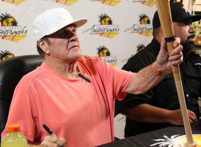 Baseball hit king Pete Rose delights fans at Hardin Valley Academy