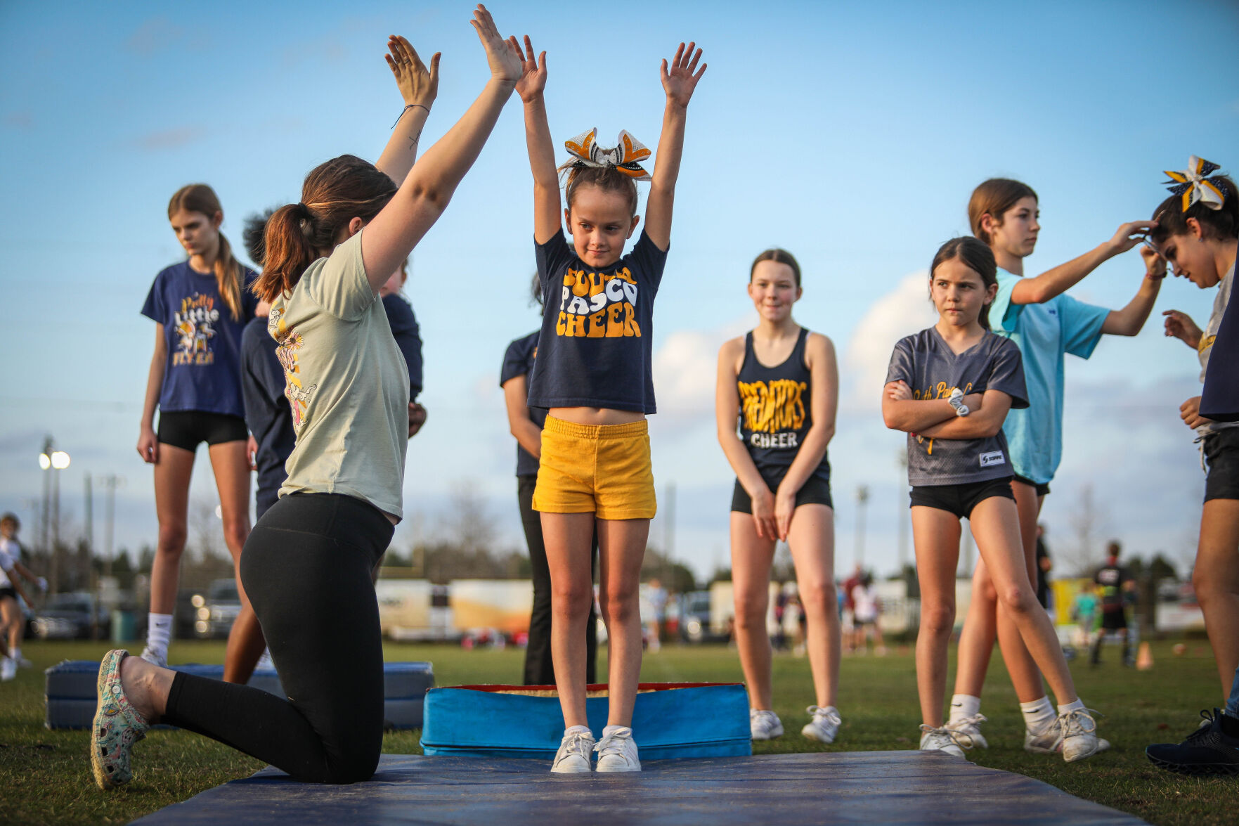 South Pasco Predators Cheer Squad Lifting Up Spirits | Pasco County ...