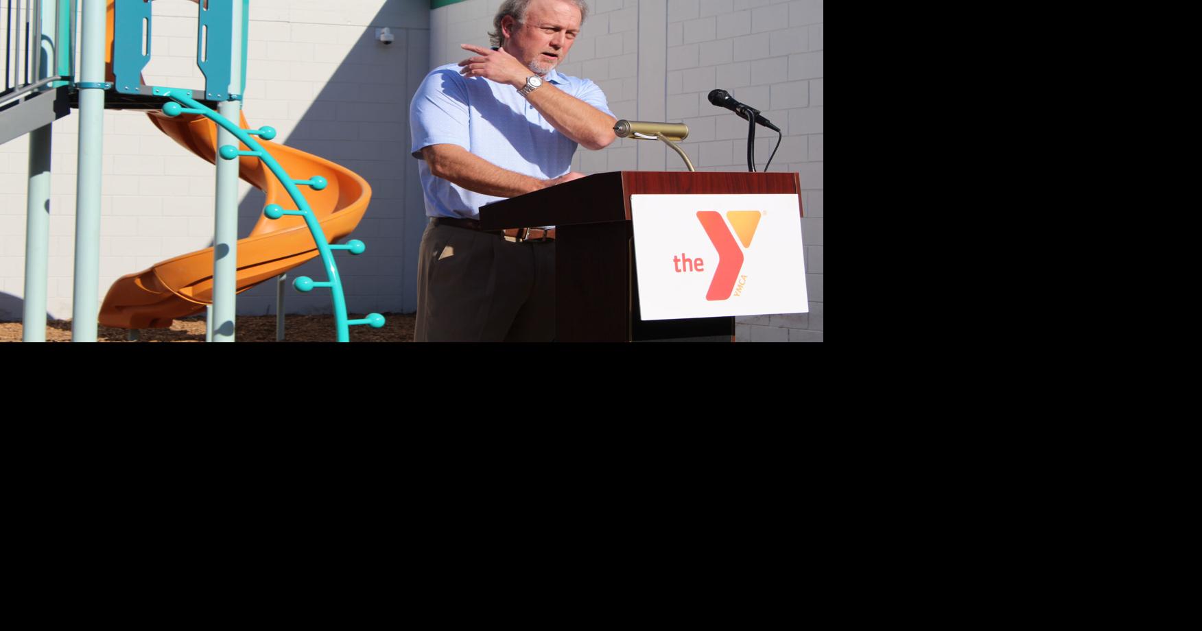 Volunteers swing into action to build new Bob Sierra YMCA playground