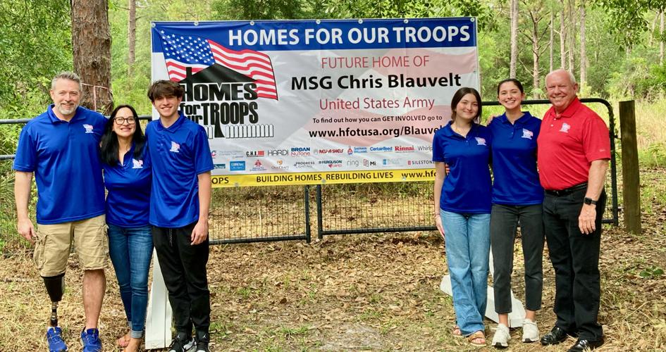 New Tampa veteran to receive new home, eager to pay it forward
