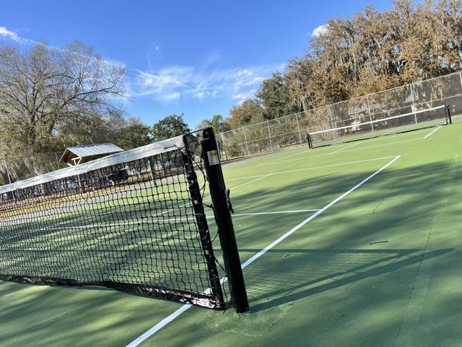 Lake Padgett Estates installs pickleball courts Pasco County