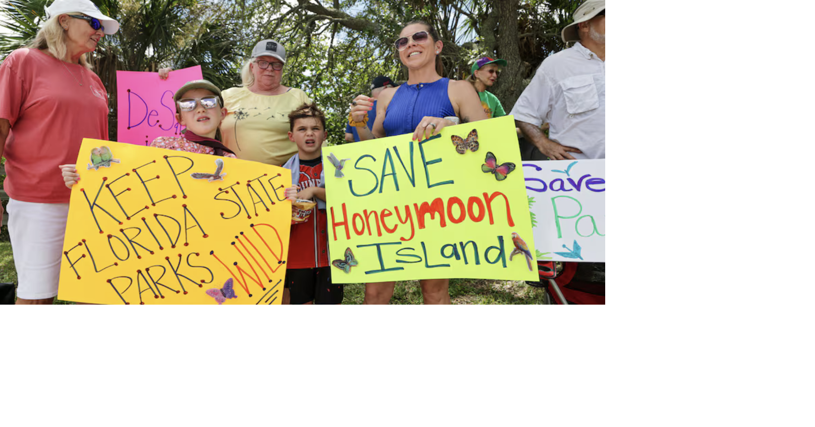 Florida lawmaker files bill to prohibit golf courses, hotels on state parks