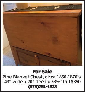 For Sale Pine Blanket Chest, circa | Items For Sale | taosnews.com