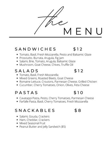 Imagine Menu Imagine Children's Museum opens café | Business | taosnews.com