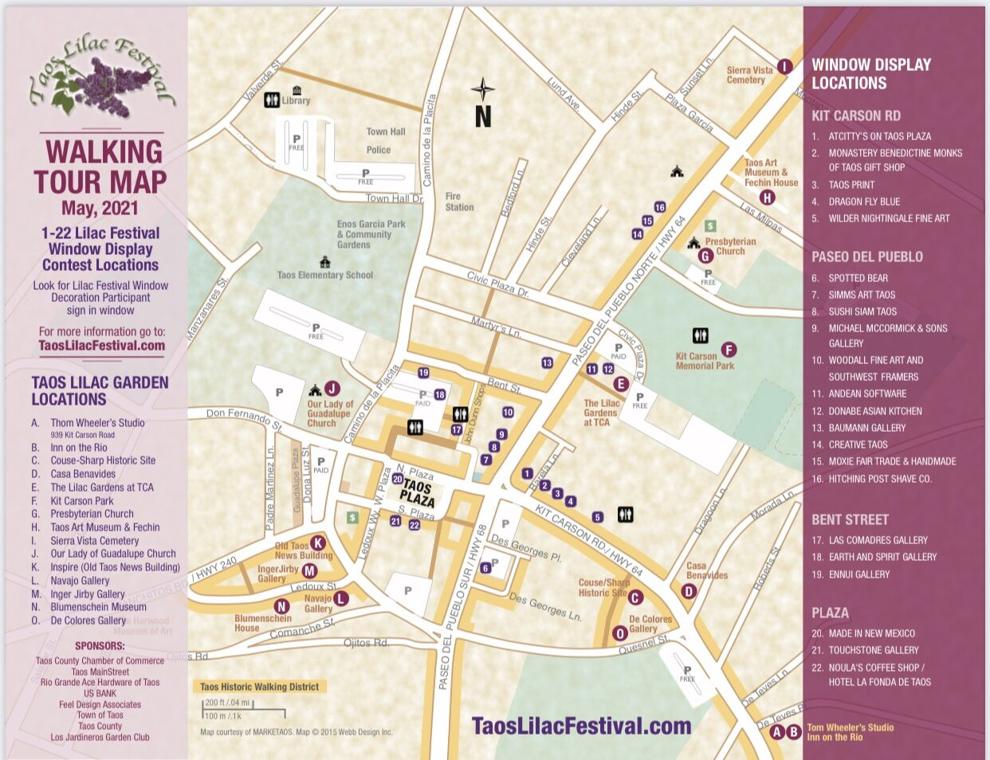 Lilac Festival Map