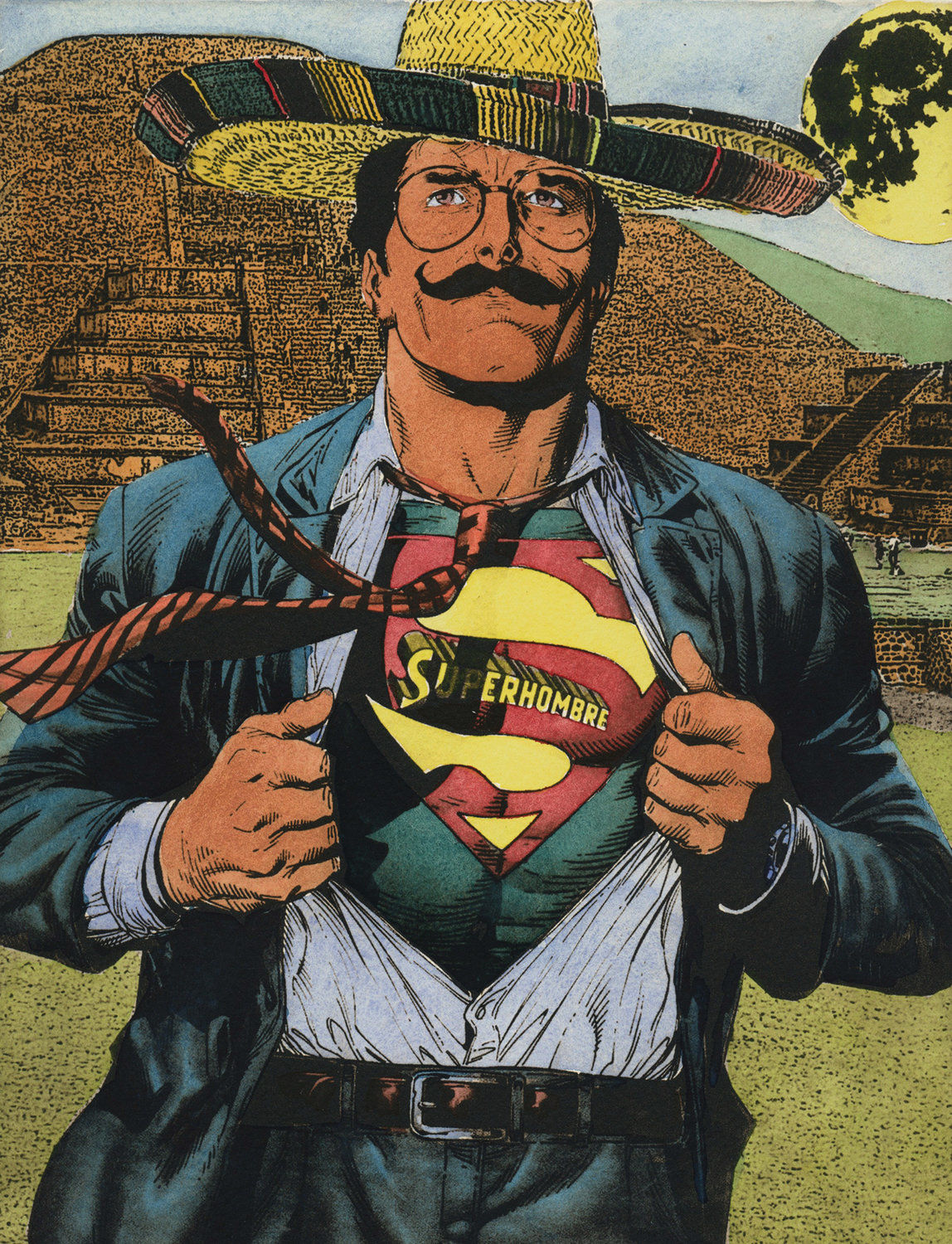 絵画　Tiozinho Mexicano 　メキシコのおじさん 絵画 Tiozinho Mexicano メキシコのおじさん 絵画 Tiozinho Mexicano