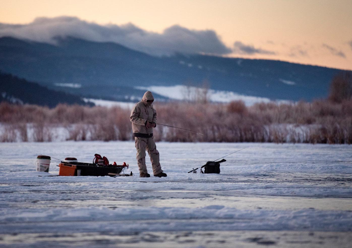 Photo Gallery Ice fishing enthusiasts compete in Eagle Nest tournament