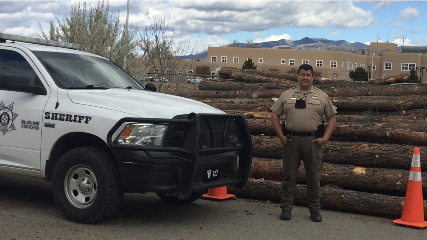 Sheriff's Office delivers wood for 'Senior Safe' program