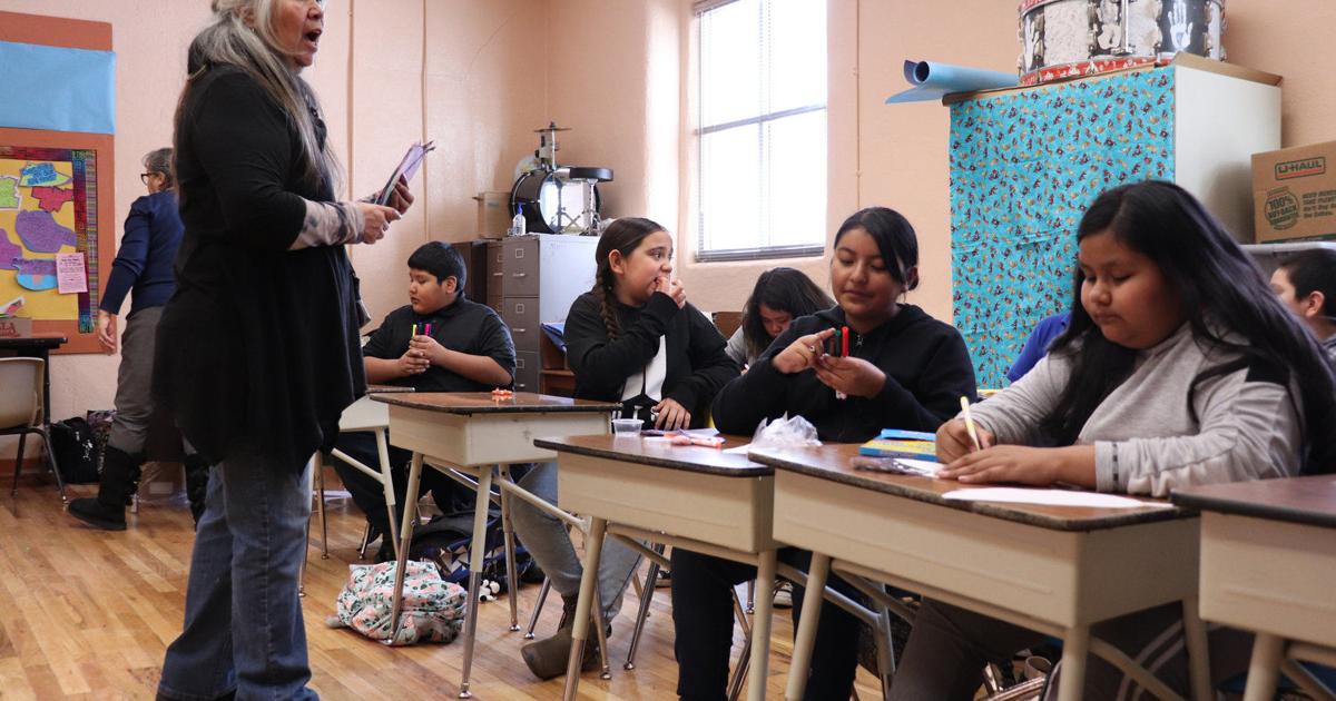 Tuwad Language Enos Garcia Elementary holds first Tiwa language class | Local News ...