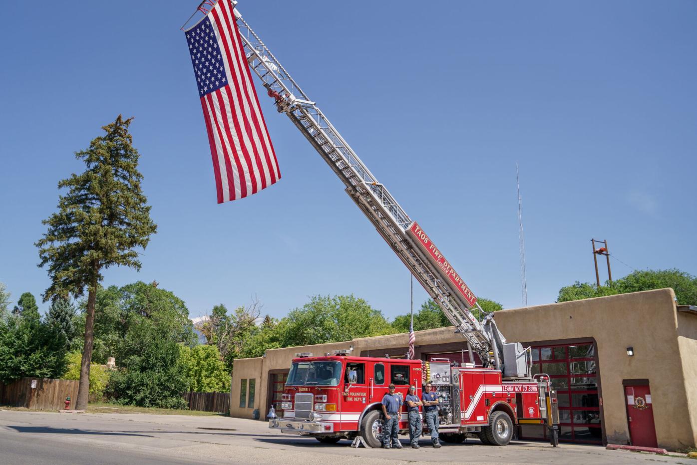 Taos Volunteer Fire Department honors the fallen